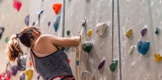 teen rock climbing, entertain teens and preteens in Denver